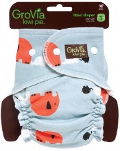 GroVia Kiwi Pie fitted cloth diaper