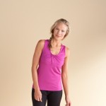 Gaiam Pleated Neck Tank ~ Trim Down Thursday