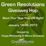 Unique Natural Products ~ Green Resolutions Giveaway Hop
